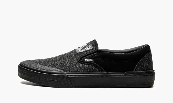 Кроссовки Vans Bmx Slip-on «Fast And Loose» черный
