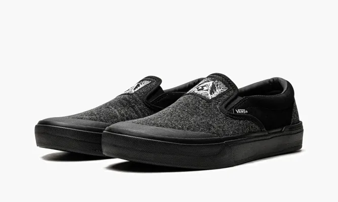 Кроссовки Vans Bmx Slip-on «Fast And Loose» черный