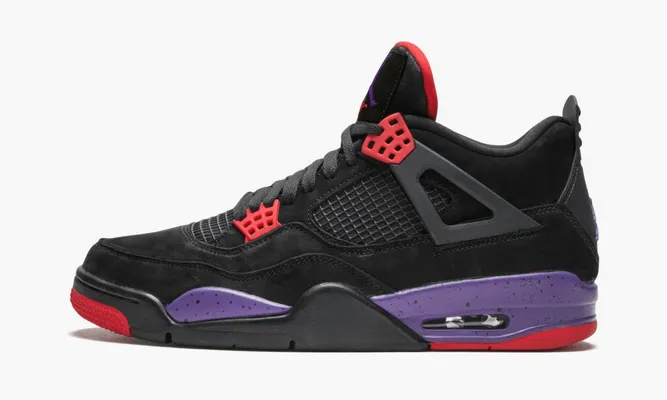 Кроссовки Nike Air Jordan 4 Retro Nrg «Raptors» черный