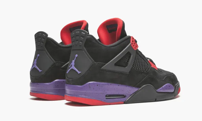 Кроссовки Nike Air Jordan 4 Retro Nrg «Raptors» черный