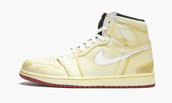 Кроссовки Air Jordan 1 HI OG Nrg «Nigel Sylvester» бежевый