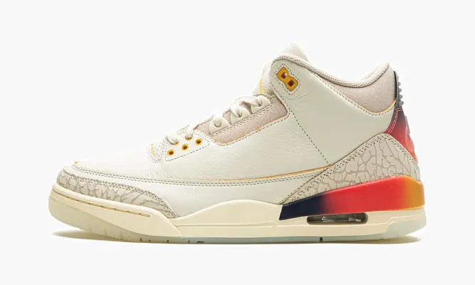 Кроссовки Air Jordan 3 SP «J Balvin» бежевый