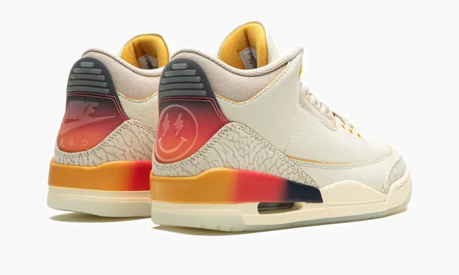 Кроссовки Air Jordan 3 SP «J Balvin» бежевый