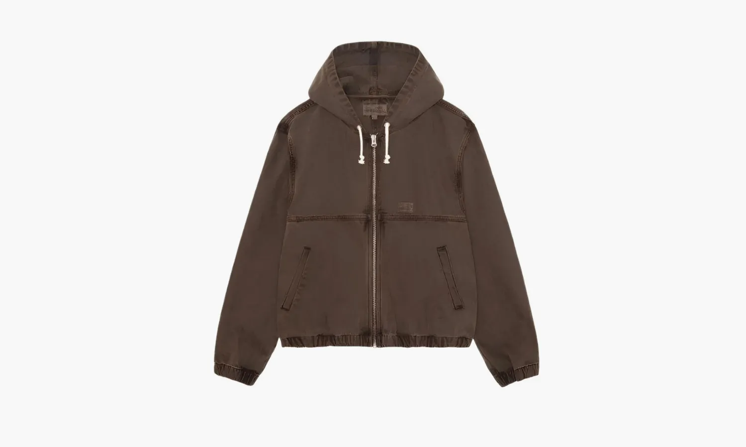 Stussy Zip Hoodie «Brown»