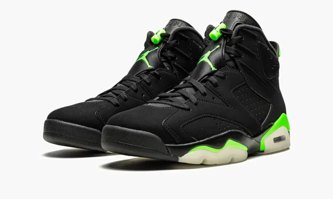 Кроссовки Air Jordan 6 Retro «Electric Green» бежевый