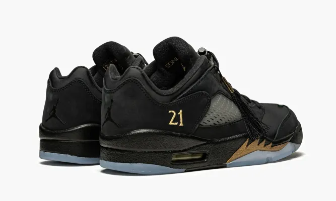 Кроссовки Air Jordan 5 Low «Class Of 2021» черный