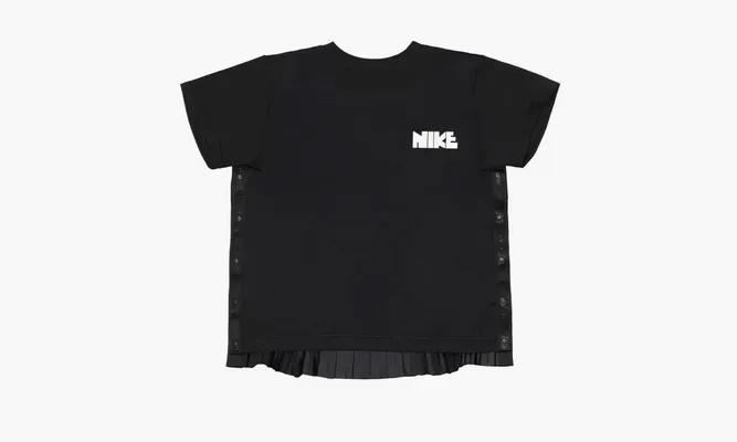 Одежда Nike X Sacai T-shirt «Black» черный