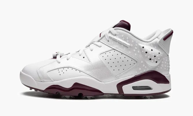 Кроссовки Air Jordan 6 Golf Nrg «Bordeaux» белый