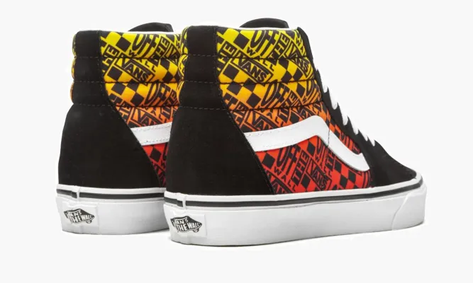 Кроссовки Vans SK8 HI Logo Flame Otw разноцветный