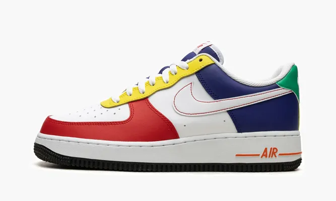 Кроссовки Air Force 1 Low «Rubik's Cube» разноцветный