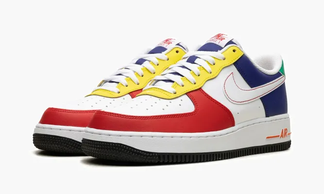 Кроссовки Air Force 1 Low «Rubik's Cube» разноцветный