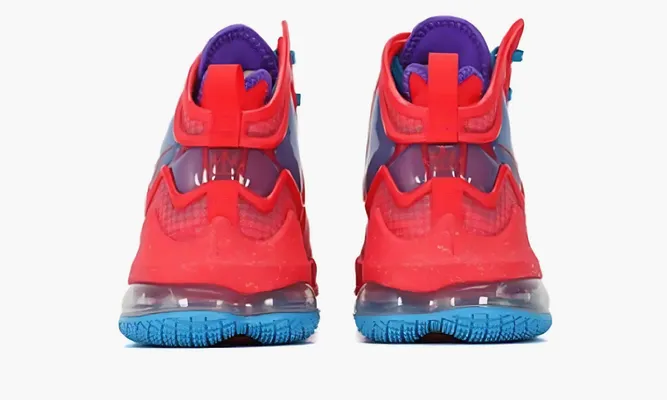 Для баскетбола Nike Lebron 19 King's Crown Siren Red красный