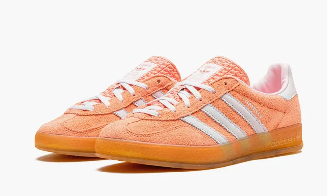 Кроссовки Adidas Gazelle Indoor WMNS «Wonder Clay» оранжевый