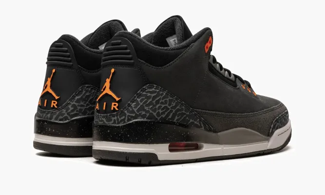 Кроссовки Air Jordan 3 «Fear 2023» черный