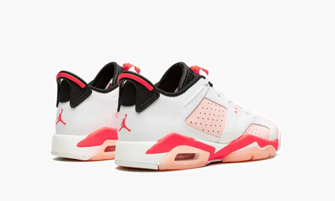 Кроссовки Air Jordan 6 Low GS «Atmosphere» белый