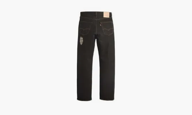 Одежда Stussy X Levis Jeans «Black» черный