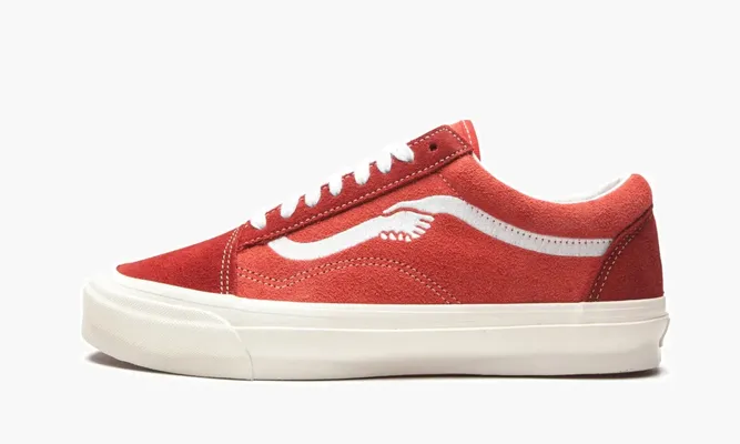 Кроссовки Vans OG Old Skool LX «Notre - Mars Red» красный