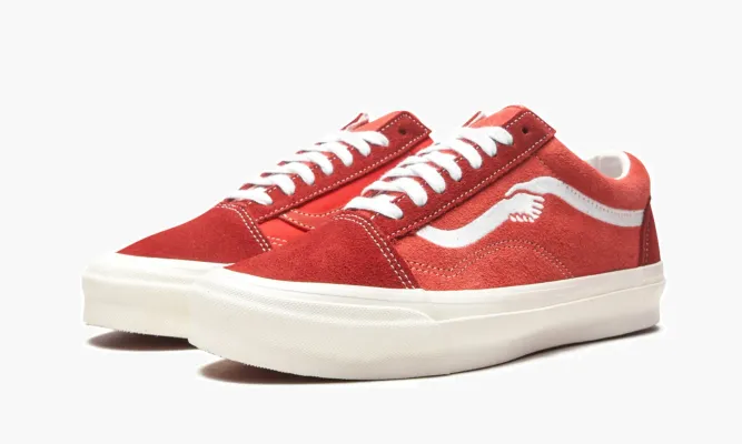 Кроссовки Vans OG Old Skool LX «Notre - Mars Red» красный
