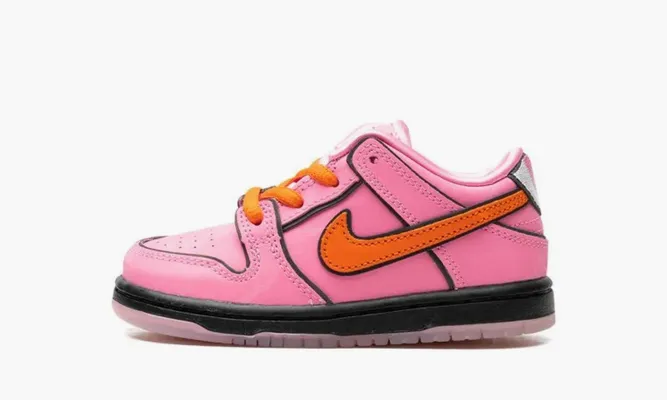 Кроссовки Nike SB Dunk Low TD «The Powerpuff Girls Blossom» розовый