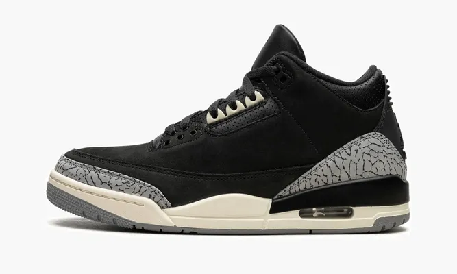 Кроссовки Air Jordan 3 WMNS «Off Noir» черный