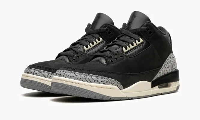 Кроссовки Air Jordan 3 WMNS «Off Noir» черный
