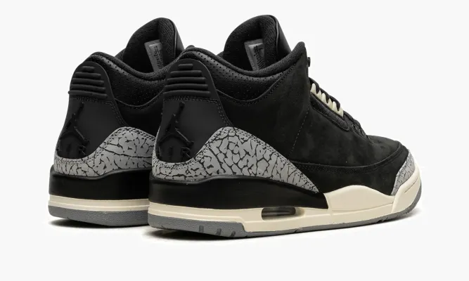 Кроссовки Air Jordan 3 WMNS «Off Noir» черный