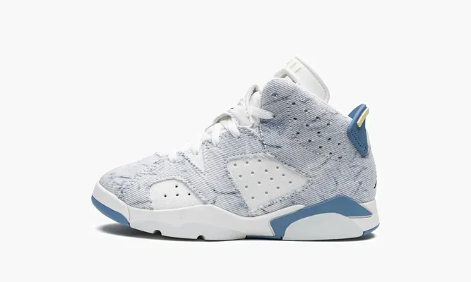 Для самых маленьких Air Jordan 6 Retro PS «Washed Denim» белый