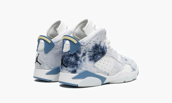 Для самых маленьких Air Jordan 6 Retro PS «Washed Denim» белый
