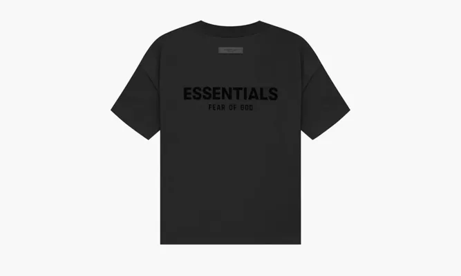 Одежда Fear of God Essentials Tee 'Stretch Limo' черный