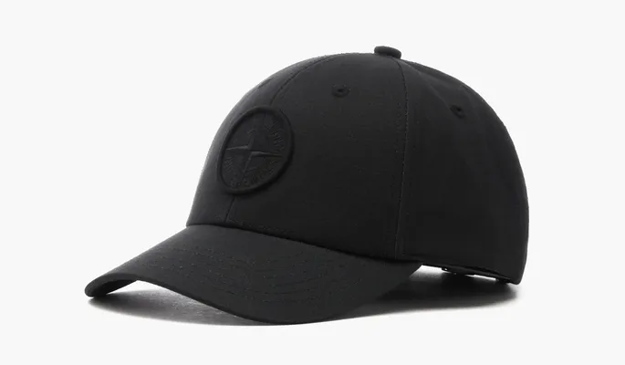 Аксессуары Stone Island Logo Print Cap «Black» черный