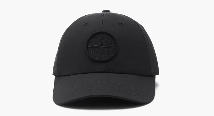Аксессуары Stone Island Logo Print Cap «Black» черный