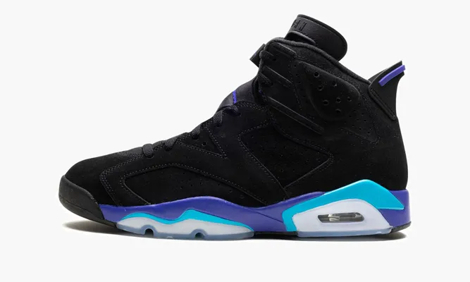 Кроссовки Air Jordan 6 «Aqua» черный