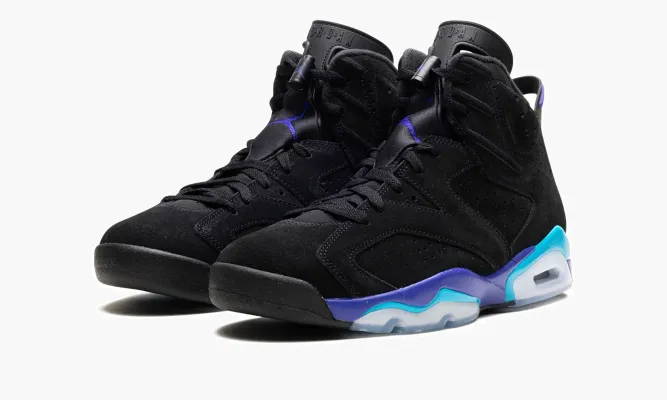Кроссовки Air Jordan 6 «Aqua» черный