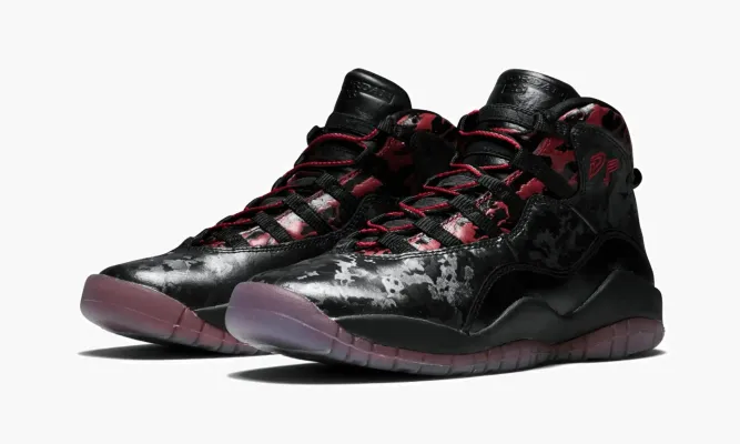 Кроссовки Air Jordan 10 Retro Db GS «Doernbecher» черный