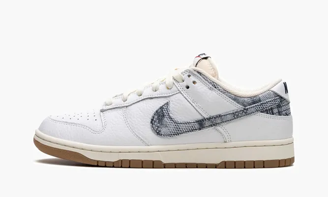 Кроссовки Nike Dunk Low «Washed Denim» белый