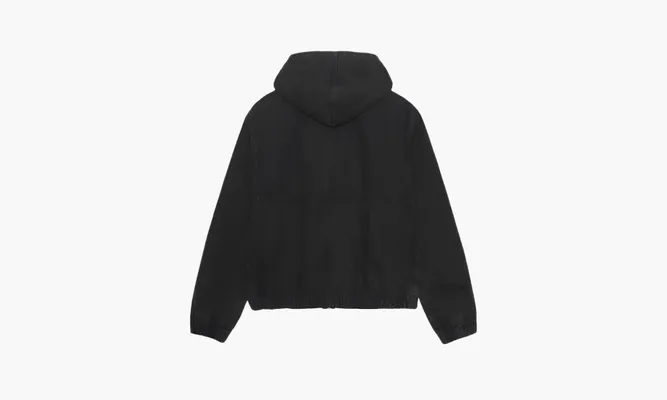 Одежда Stussy Zip Hoodie «Black» черный