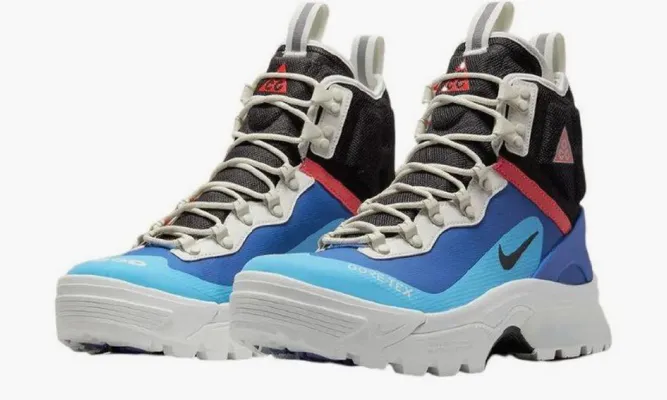 Кроссовки Nike Acg Air Zoom Gaiadome Gtx Light Blue синий