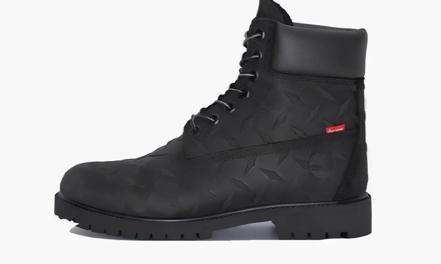 Timberland 6″ Premium Waterproof Boot Supreme Diamond Plate Black