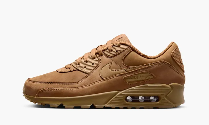 Кроссовки Nike Air Max 90 Premium «Wheat» коричневый