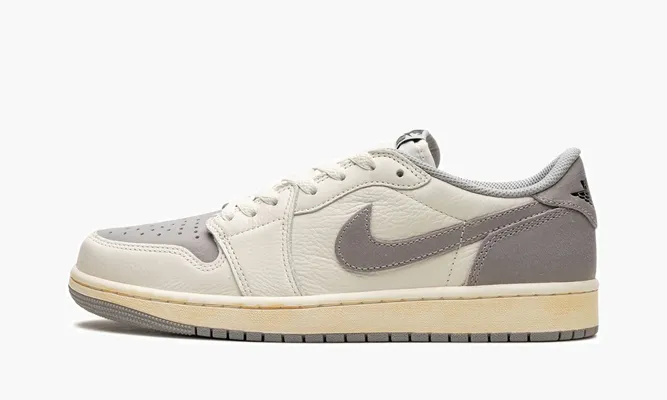 Кроссовки Air Jordan 1 Low Ex «Atmosphere Grey» серый