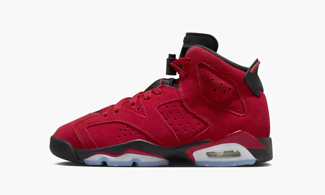 Кроссовки Air Jordan 6 GS «Toro Bravo» красный