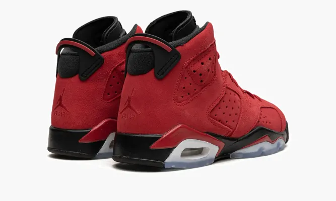 Кроссовки Air Jordan 6 GS «Toro Bravo» красный