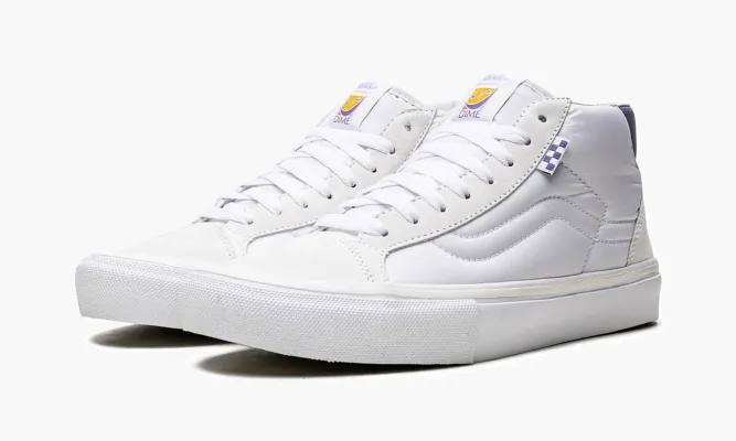 Кроссовки Vans Skate Mid Skool L «Dime» белый