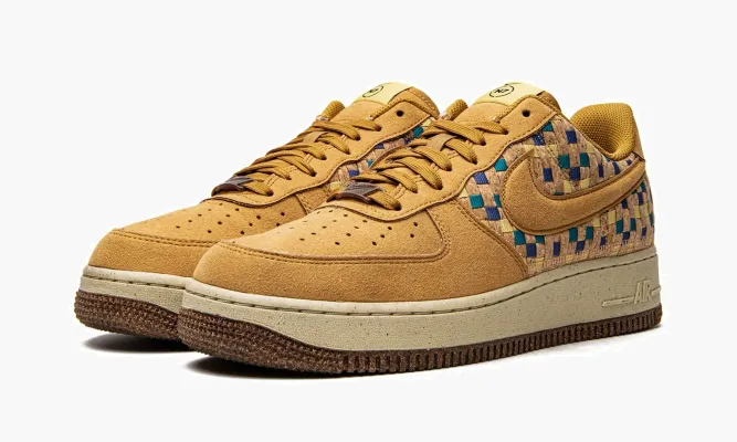 Кроссовки Air Force 1 Low N7 «Woven Cork» бежевый