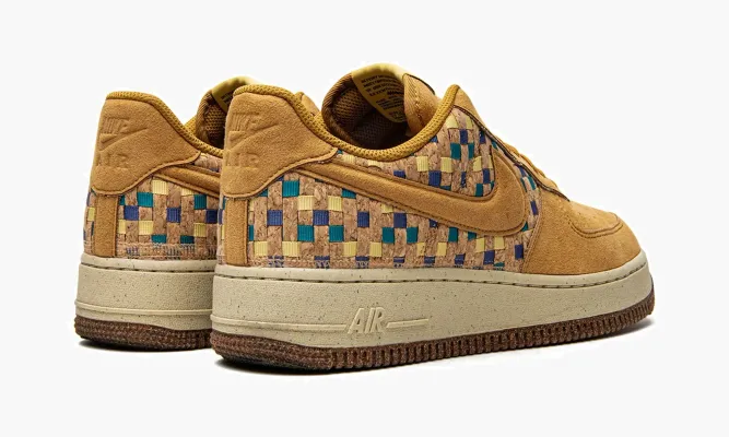 Кроссовки Air Force 1 Low N7 «Woven Cork» бежевый