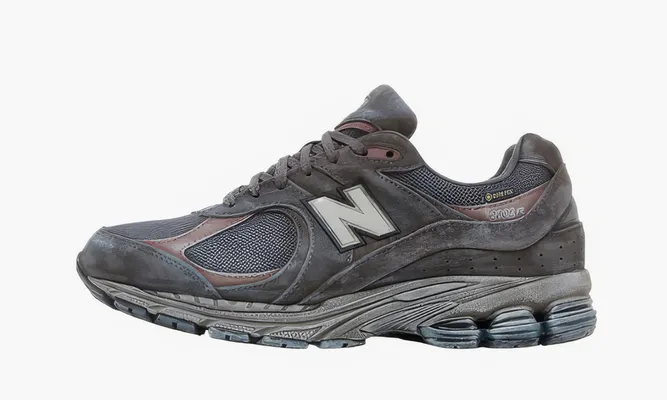 Кроссовки New Balance 2002r Gore-tex «Magnet Mood Indigo» черный
