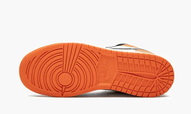 Кроссовки Air Jordan 1 Low GS «Shattered Backboard» оранжевый