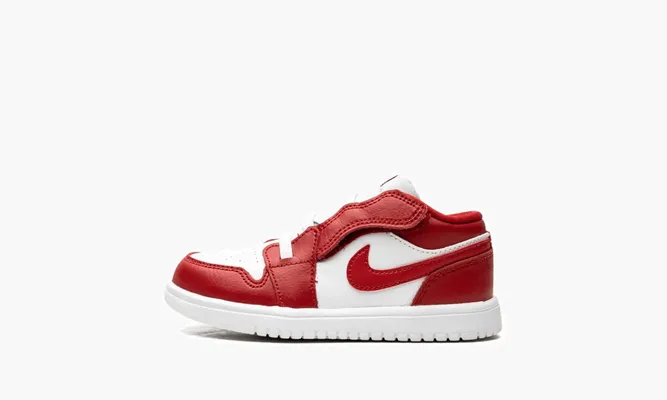 Для самых маленьких Air Jordan 1 Low Alt TD «Gym Red / White» бежевый
