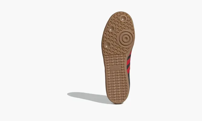 Кроссовки Adidas Samba OG «Carbon Better Scarlet» черный