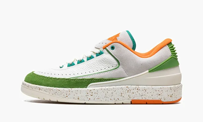Кроссовки Air Jordan 2 Low WMNS «Titan» белый